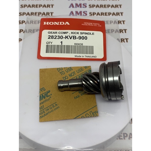 GIGI GEAR PINION KICK STATER SPINDLE VARIO KARBU 110/VARIO TECHNO KARBU ORIGINAL THAILAND