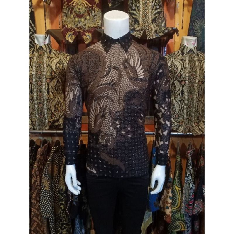 KEMEJA BATIK SLIMFIT PRIA MODERN | Kemeja pria lengan panjang | Kemeja kerja | Kemeja terlaris | Kemeja M L XL