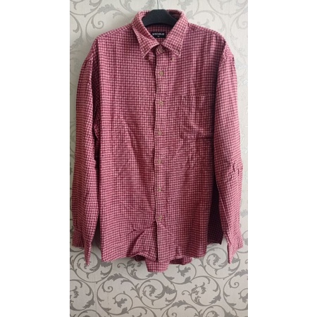 Kemeja Flannel Preloved Uniqlo