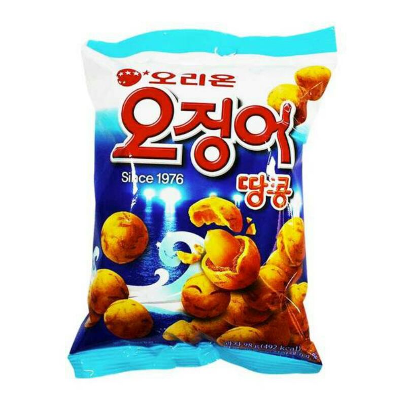 

orion ball 180 gram/makanan ringan kacang rasa seafood