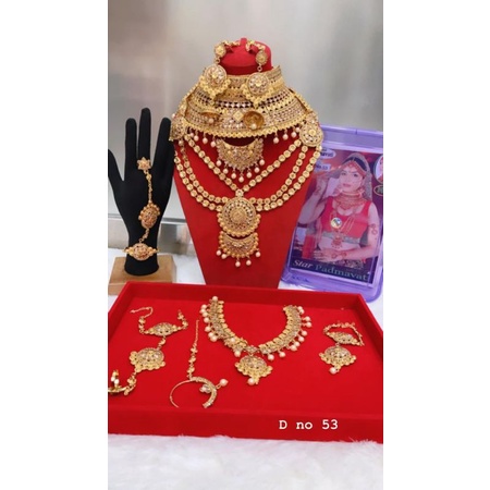 SET ACECORIES INDIA/PERHIASAN PENGANTIN INDIA/ACECORIES PENGANTIN/PERHIASAN WANITA