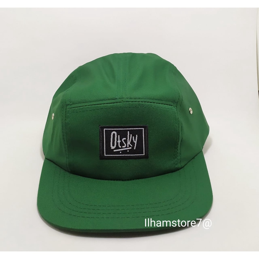 (COD)Topi Distro Pria/Topi Snapback Bordir OTSKYY Lima Panel New Model/Topi Hip-Hop