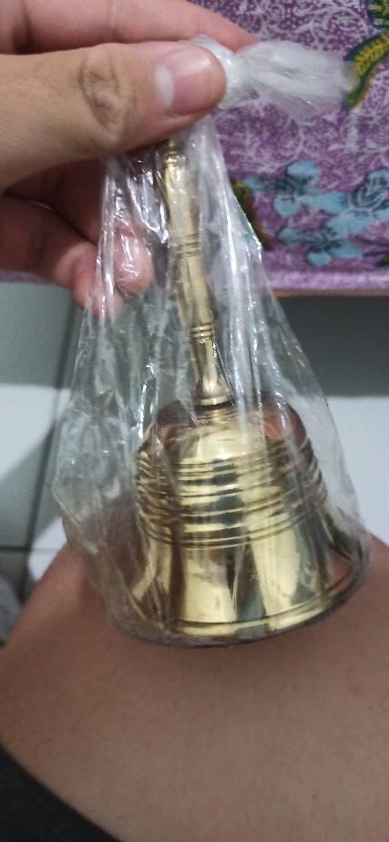 Lonceng Tangkai Motif Tangkai Budha Zangxing.id