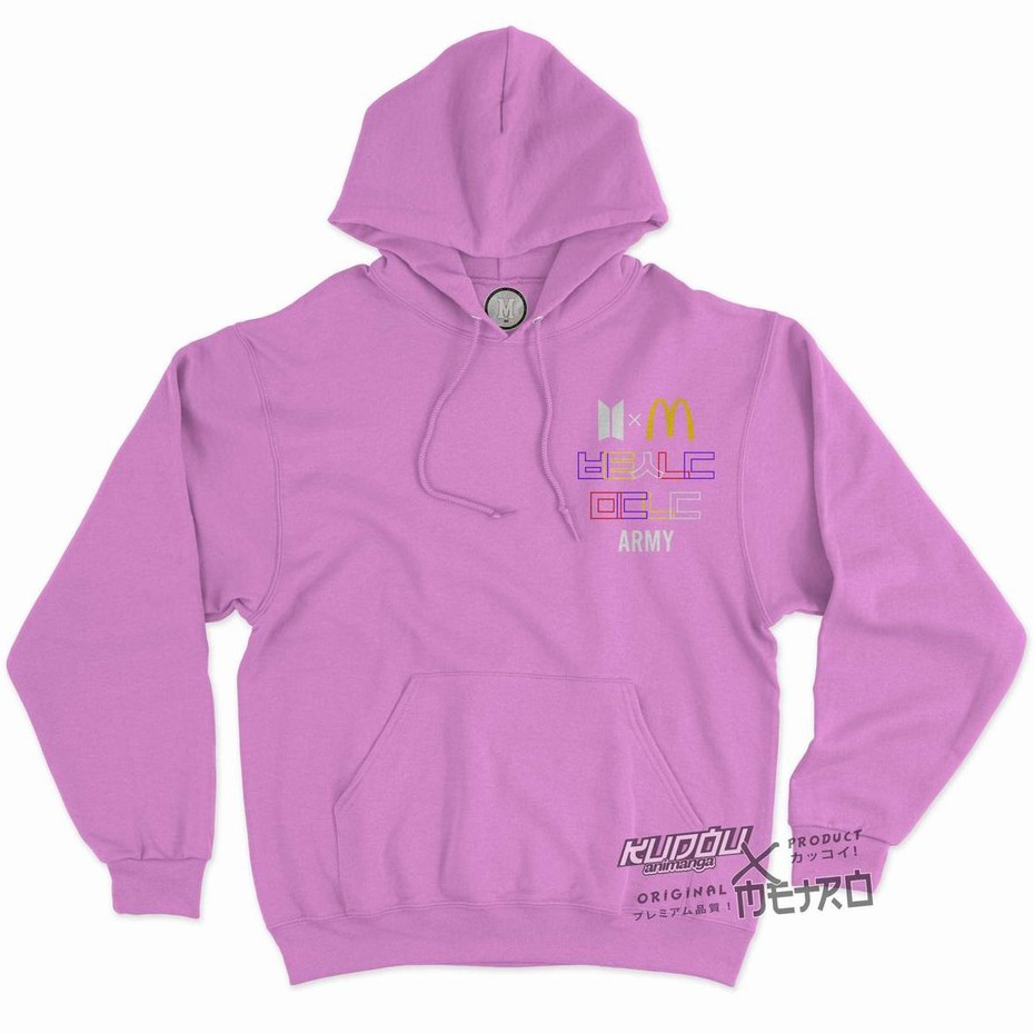 Hoodie Army MCD x BTS viral Cotton Fleece