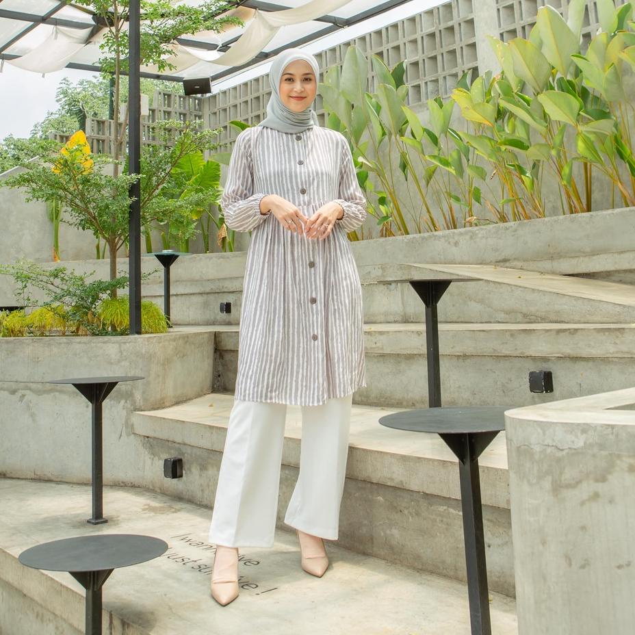 (TERBARU) Le Khari Tunik Zea Tunik Rayon Busui Size S - XL