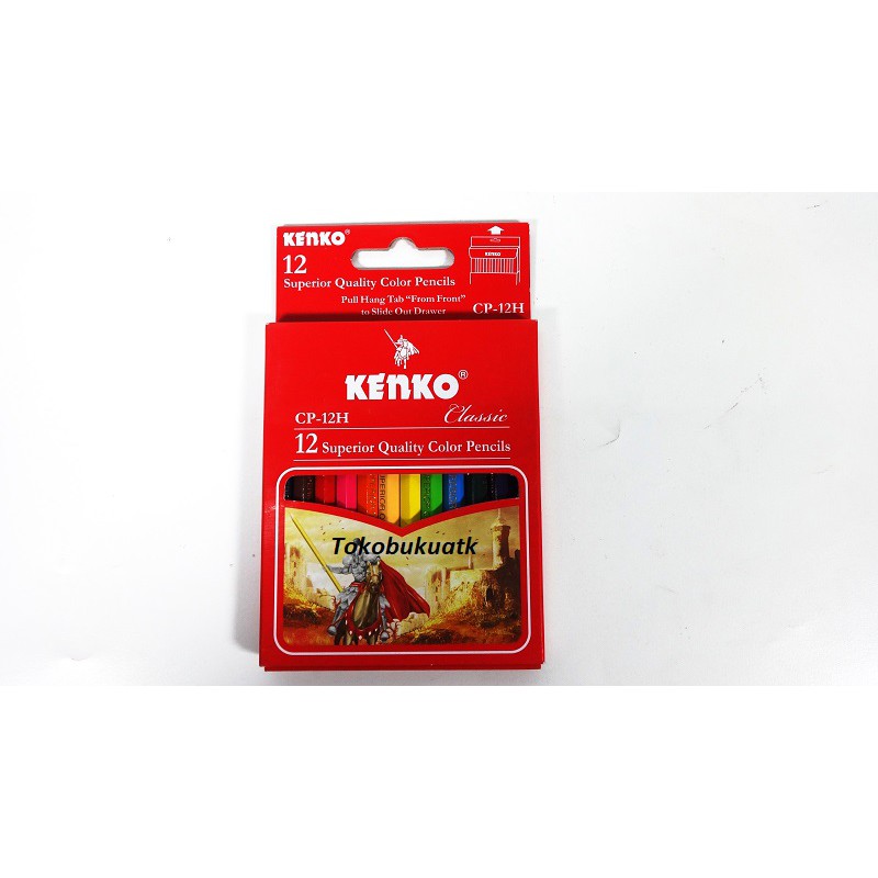 

Pensil Warna 12 - Merek Kenko Classic