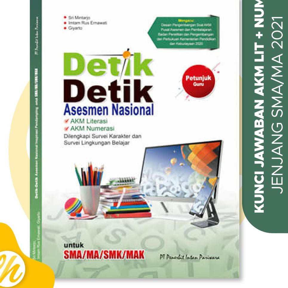 m0 0KKM Kunci Jawaban Pembahasan Buku Detik AKM Literasi Numerasi SD SMA SMP Intan Pariwara KJ 0 6FL