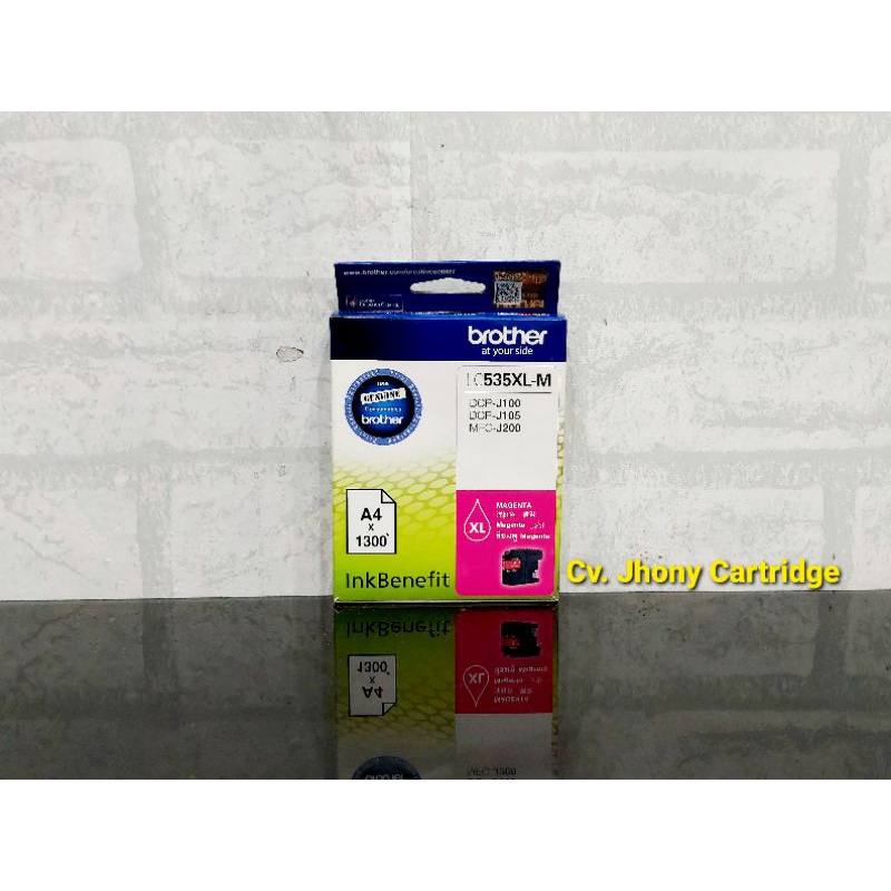 Tinta Cartridge Brother LC539XL LC 539XL Hitam Black LC535XL Cyan Magenta Yellow