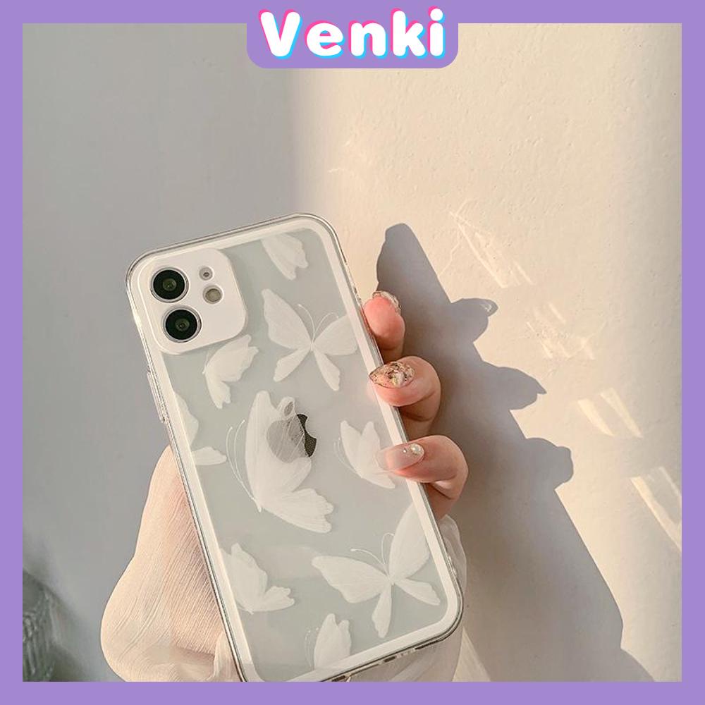 Soft Case Tpu Transparan Motif Kupu-Kupu Untuk Iphone 13 Pro Max 12 Pro Max 11 Pro Max 7 8 7 Plus X Xs Xr Xs Max 8 Plus