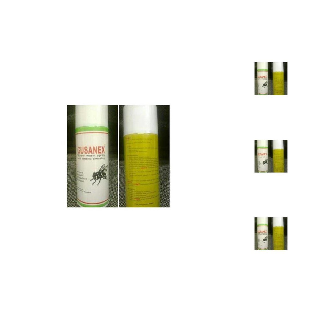 obat semprot luka gusanex buat hewan anjing kucing kelinci.