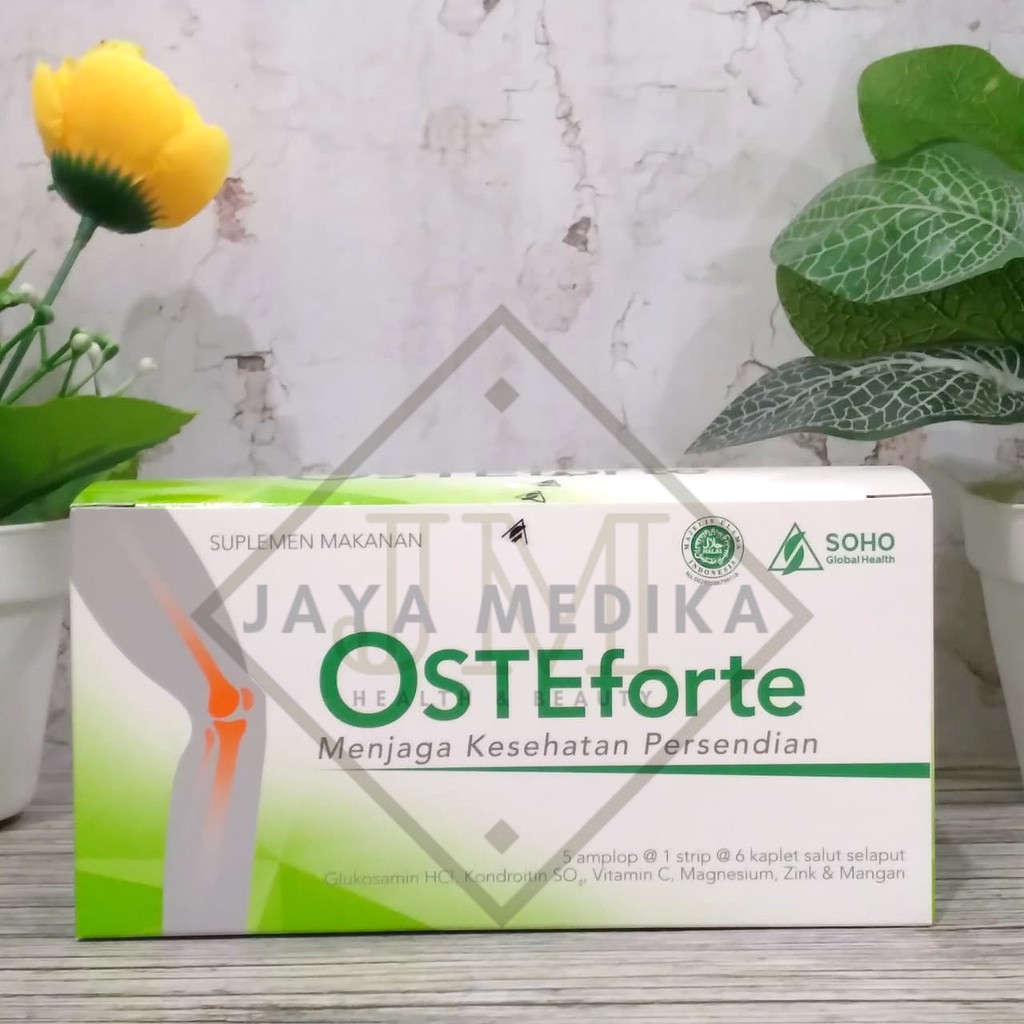 OSTEforte Untuk Kesehatan Persendian Per Box Isi 30 Kaplet