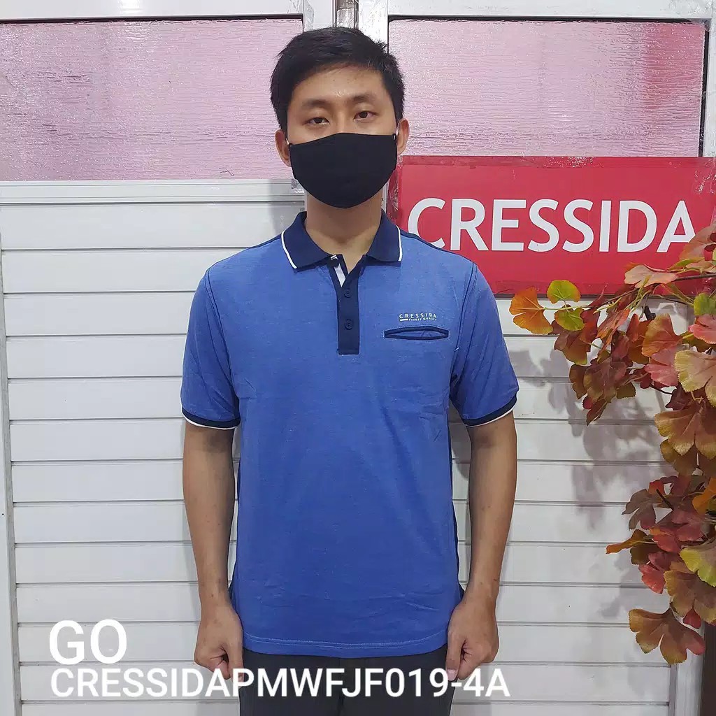 BB Polo Shirt CRESSIDA Original PMWFJF019 4A kaos pria