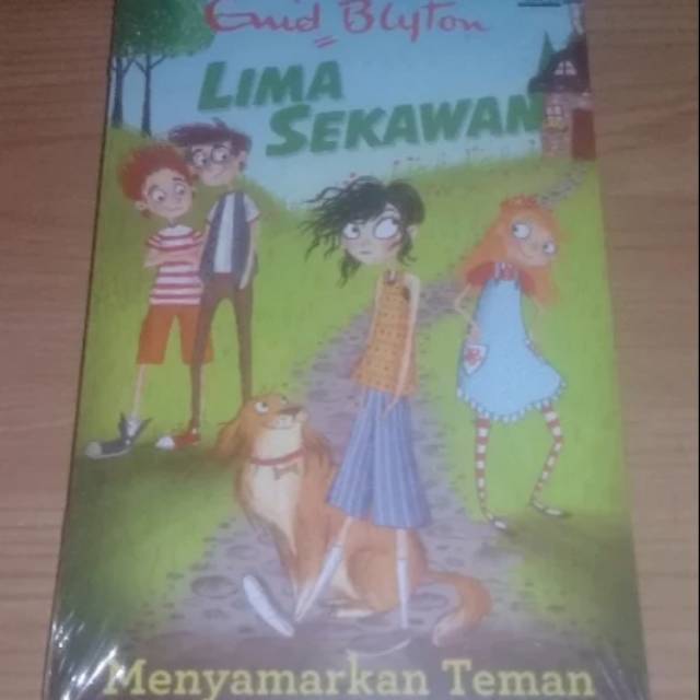NOVEL LIMA 5 SEKAWAN MENYAMARKAN TEMAN ENID BLYTON