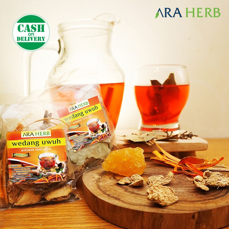 

Wedang Uwuh Wedang Jahe Original ARA HERB Oleh Oleh Khas Jogja Per Pcs