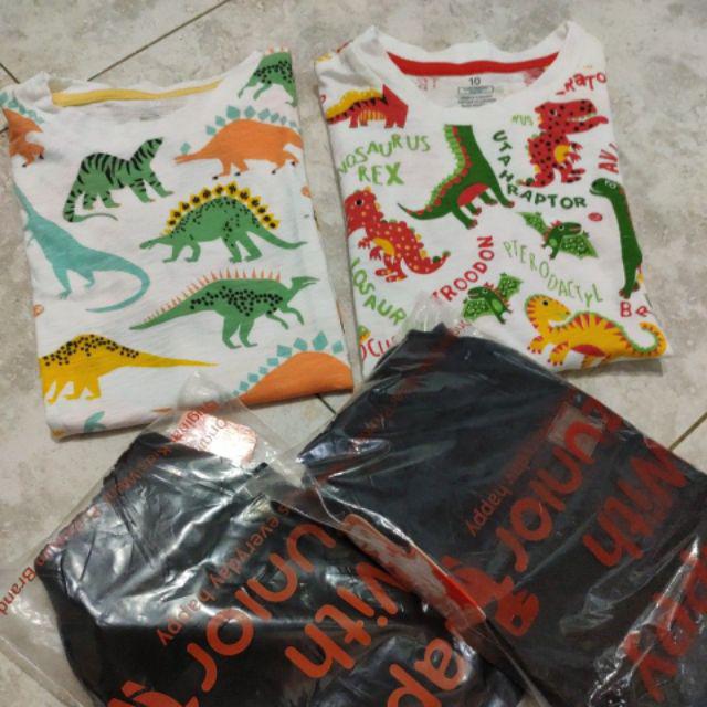2 12 tahun Kaos Baju Anak COWOK Summersean motif dino 2 12 tahun Kaos Baju Anak COWOK Summersean motif dino