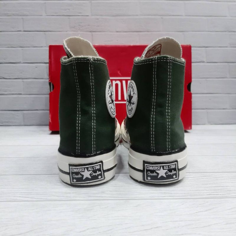 RESTOCKCONVERSE 70S HI HIJAU ARMY GLOSSY