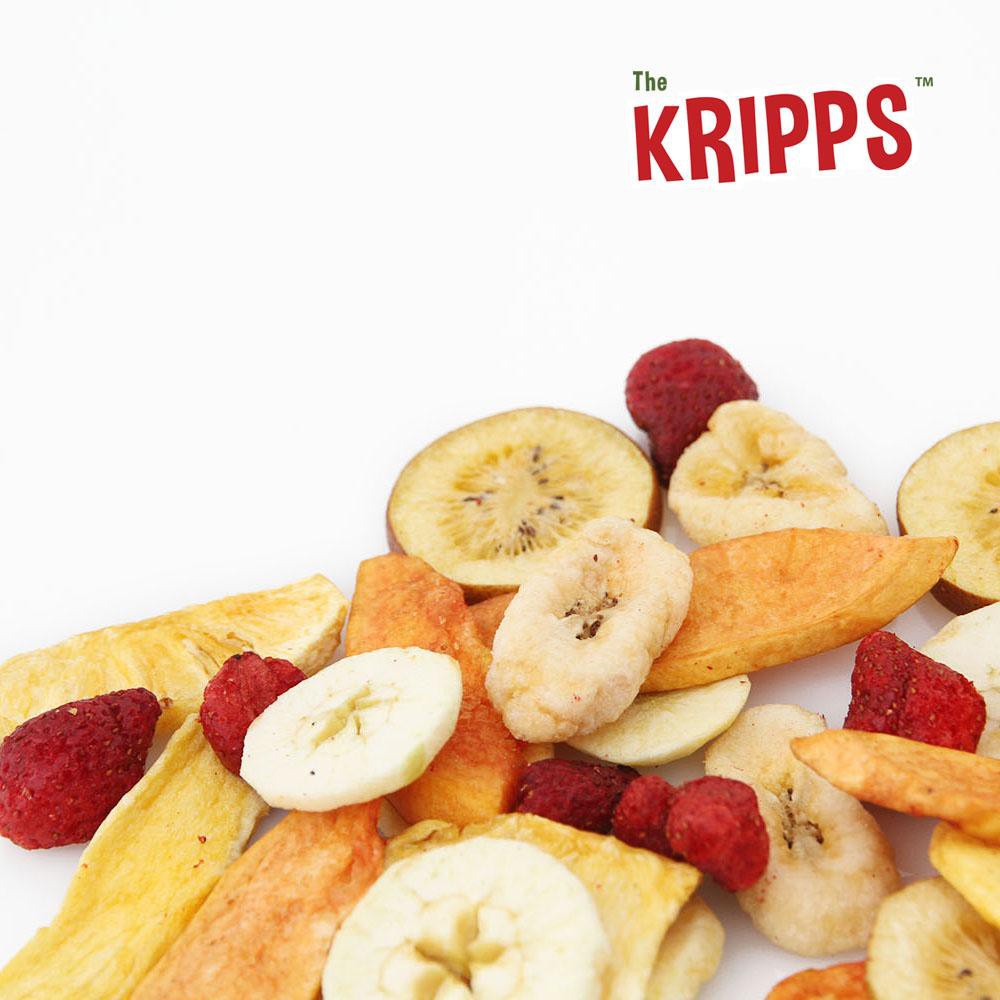 THE KRIPPS Lite 60g - Keripik Sayur Buah - Snack Sehat - Veggie / Fruit Chips