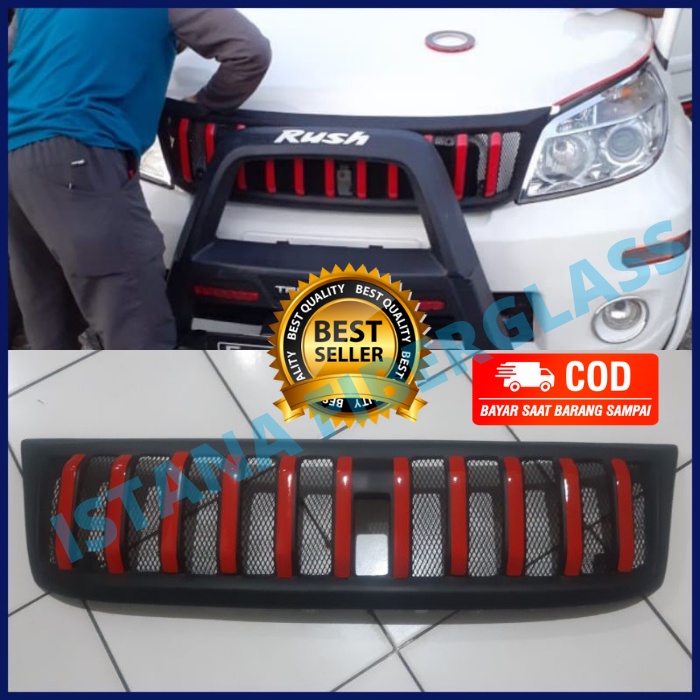 grill toyota rush 2008 2009 2010 2011 2012 2013 2014 2015 2016 model apollo prado hummer