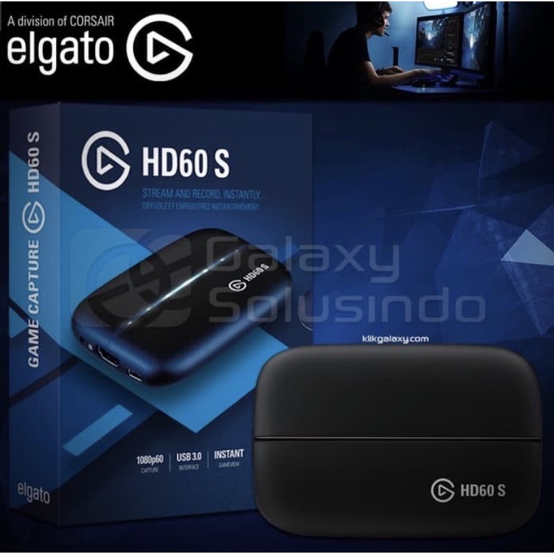 Elgato HD60S and SPlitter HDMI for iphone original