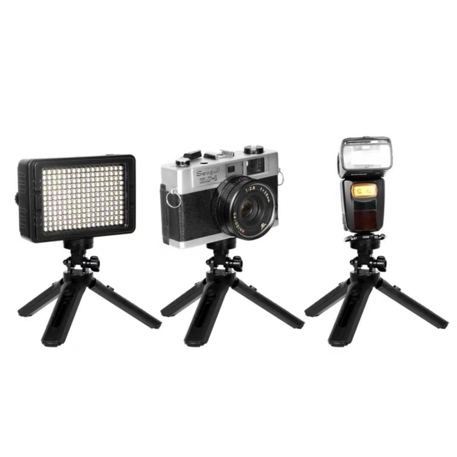 K520 Tripod Support Mini 4 level ketinggian - Tripod mini + Holder-