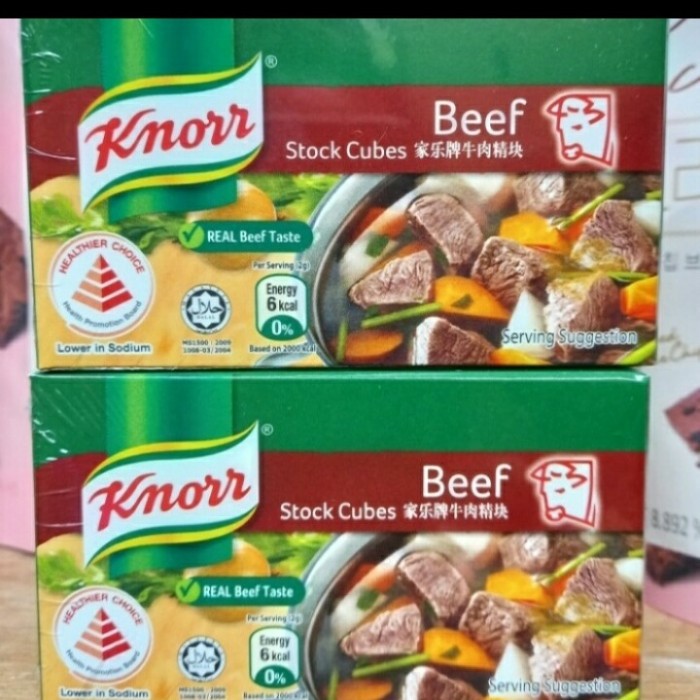

New Arrival - Knorr Beef Stock Cubes 60Gr