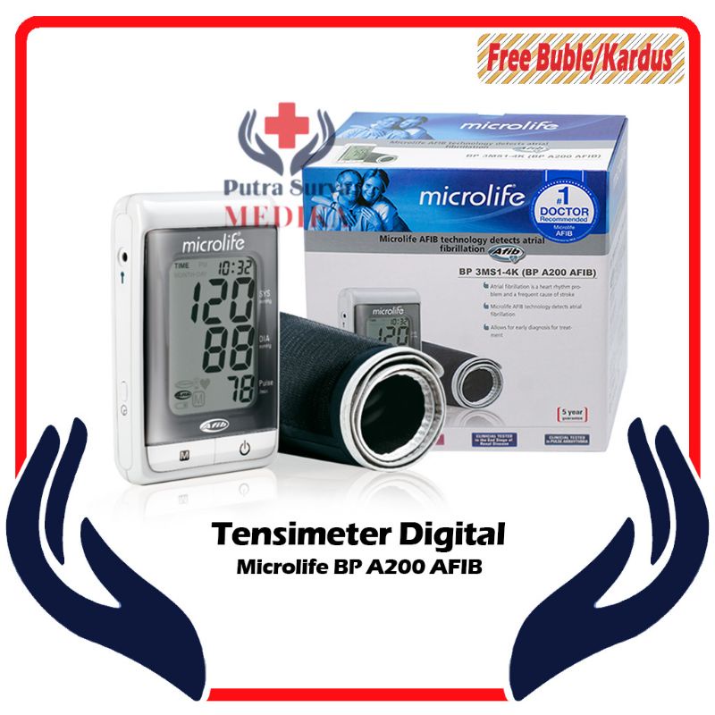 Tensimeter Digital Microlife AFIB BP A200 | Swiss Brand