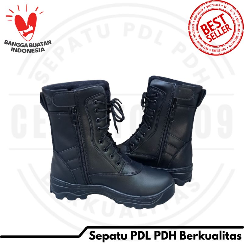 Sepatu PDL TNI POLRI Jatah Sepatu PDL BANSER SECURITY Dinas