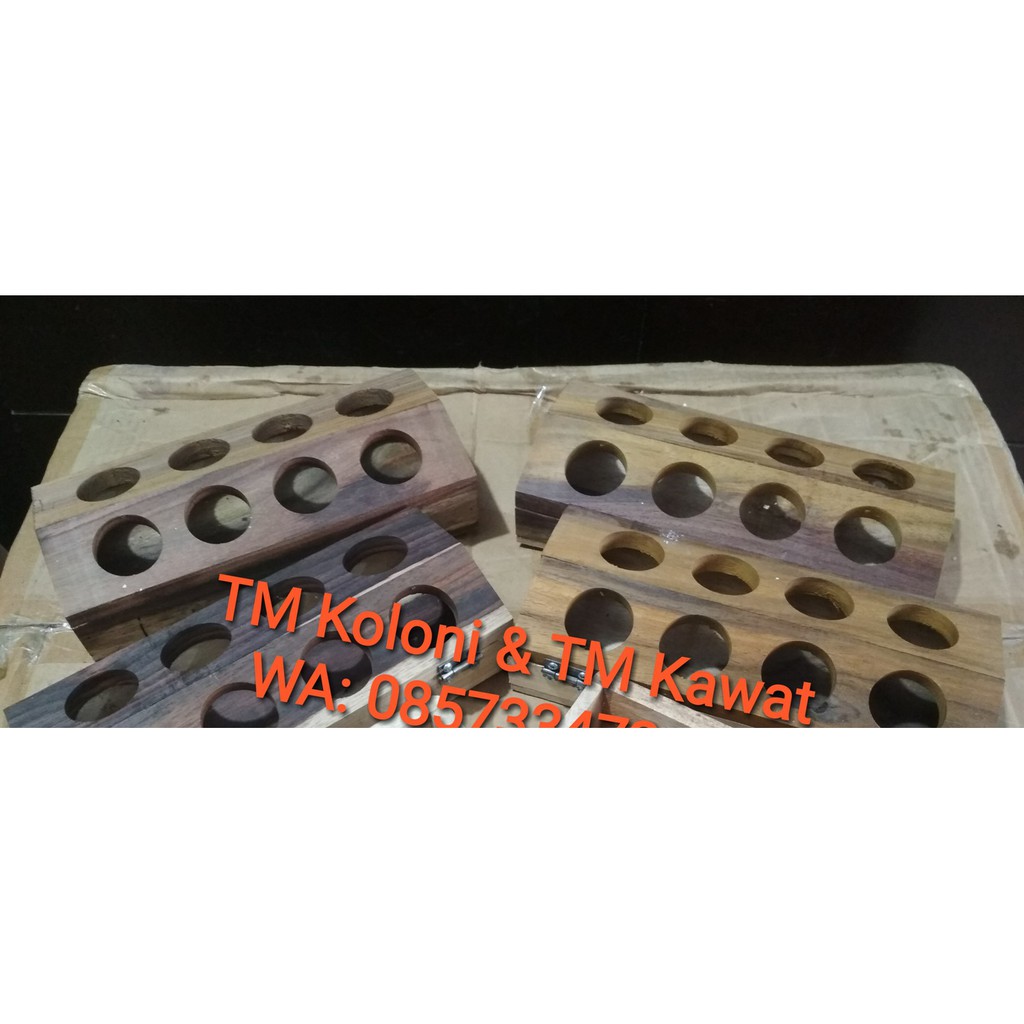 Tempat makan koloni/tempat makan burung/cepuk burung koloni/cepuk makan ternak/pakan lovebird