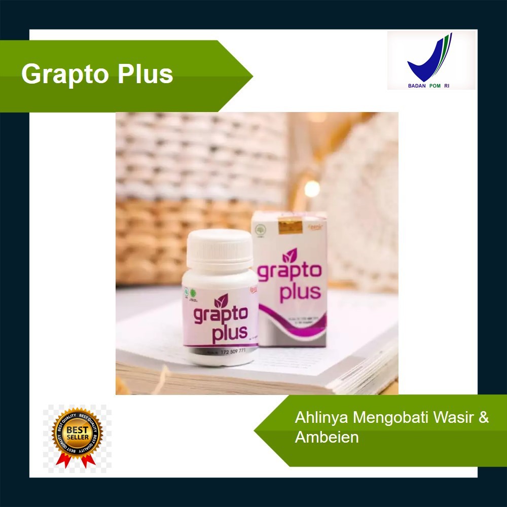 Grapto Plus Ahlinya Mengobati Ambeien & Wasir
