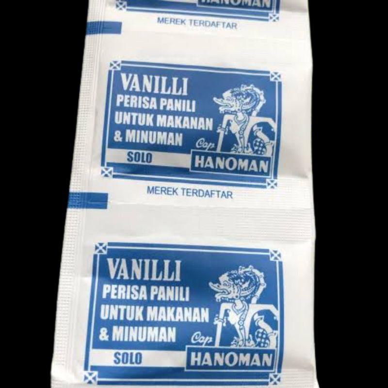 VANILLI CAP HANOMAN RENTENG ISI 10 PCS / BUBUK PERISA VANILLA VANILI