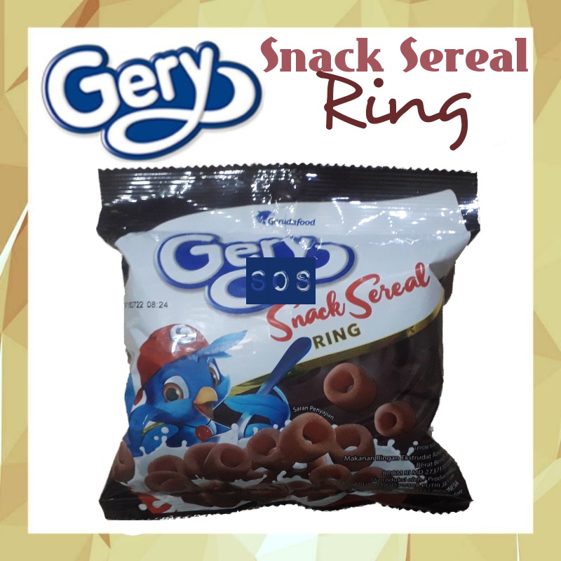 

《OS3》 Gery Snack Sereal Ring 12 gram seperti MOMOGI Coklat