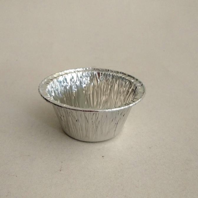 ISI 10 ALUMINIUM FOIL CUP ALUMINUM FOIL TRAY CUP ALUMINIUM FOIL BULAT