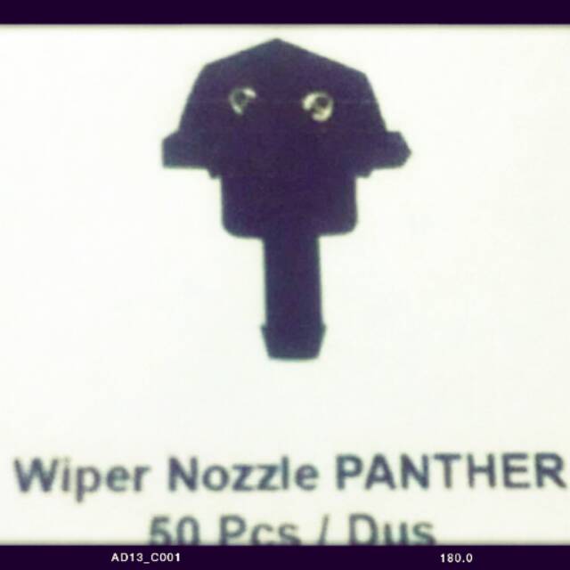 Wiper Nozzle/ Washer Nozle/ Nozel.semprotan air Isuzu Panther Old / Lama