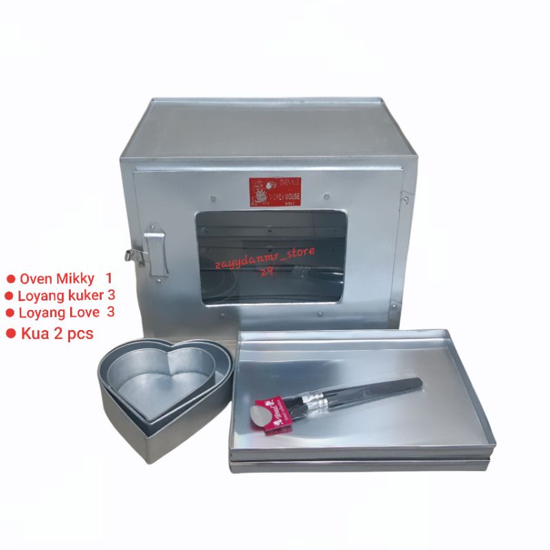 OVEN KOMPOR OVEN TANGKRING/OVEN KUE 3SUSUN FREE LOYANG KUE BOLU DAN MACAM-MACAM LOYANG