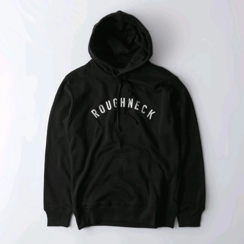 HOODIE ROUGHNECK | SWEATER ROUGHNECK | JAKET ROUGHNECK | BLACK | SIG WHITE | LIST PUTIH