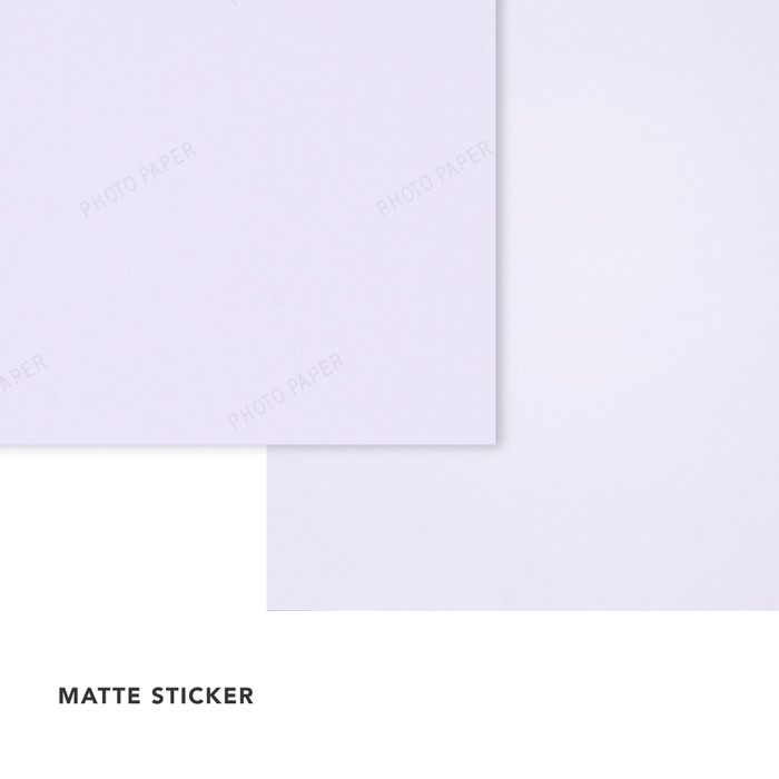 

Senikertas- Kertas Foto / Photo Paper Printech Matte Sticker Paper A4 108G -Kertas-Seni.
