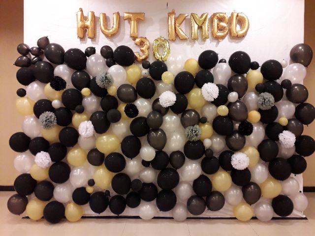 Pom Pom Kertas Bunga Dekorasi / Tissue Flower Ball Uk. 25cm