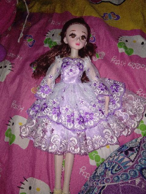 Dapat bernyanyi  60 cm putri besar boneka  barbie  Gadis 