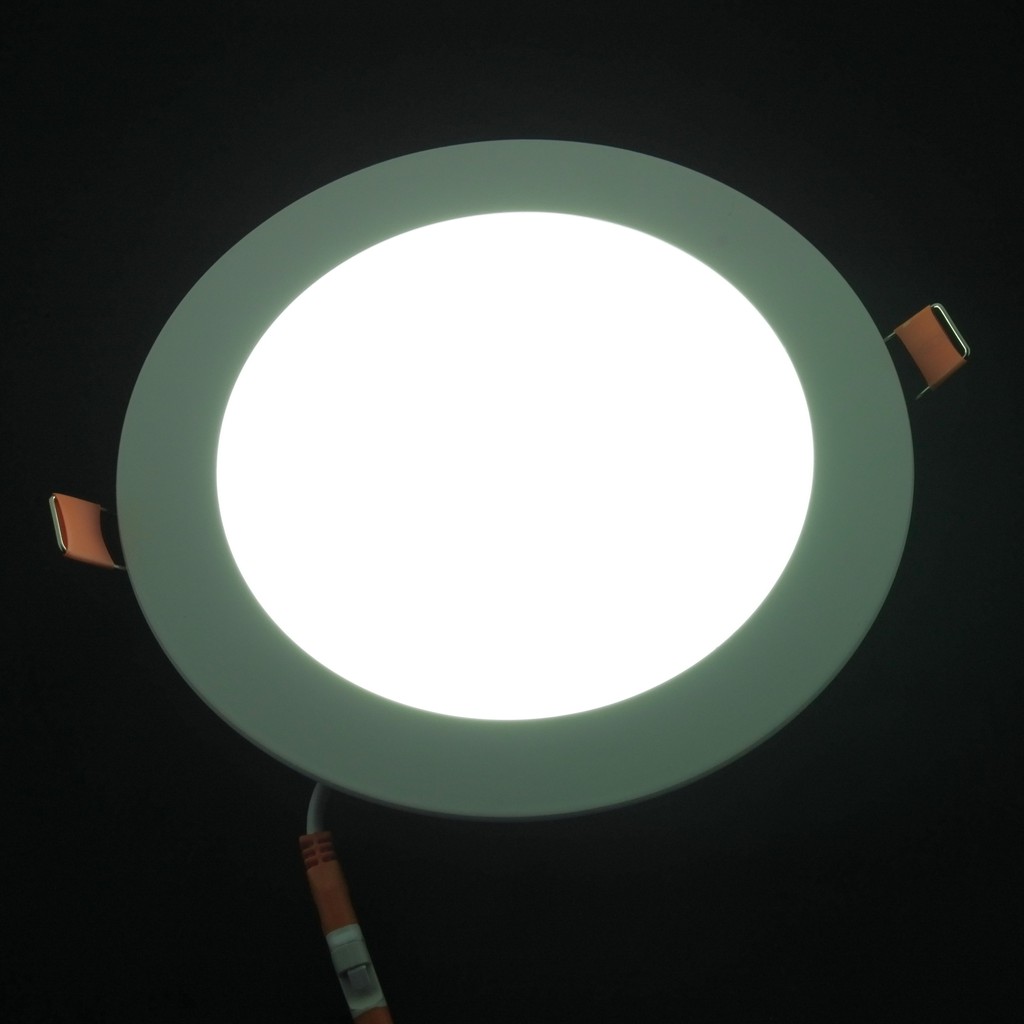 Lampu LED Downlight Panel Plafon Bulat Tipis 18W 24W