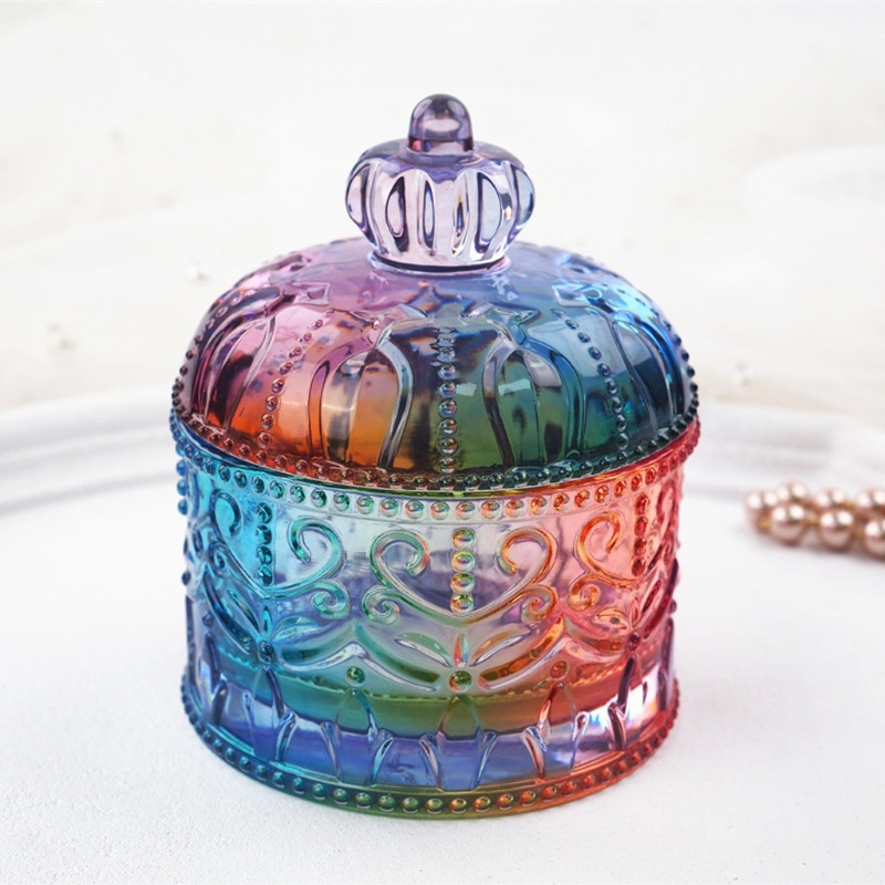 SIY  DIY Chic Storage Box Resin Casting Mold with Lids Jewelry Candy Jar Silicone Mold Container Epoxy Resin Silicone Molds