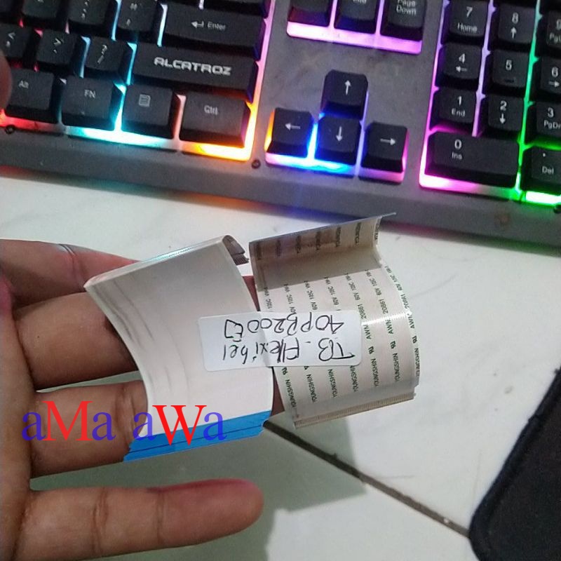 flexible - pleksibel tcon tv led toshiba 40pb209ej ori