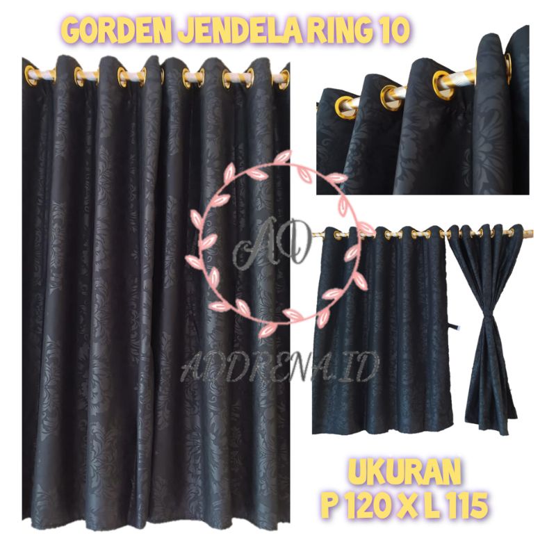 GORDEN/HORDENG JENDELA RING PENDEK 120x120