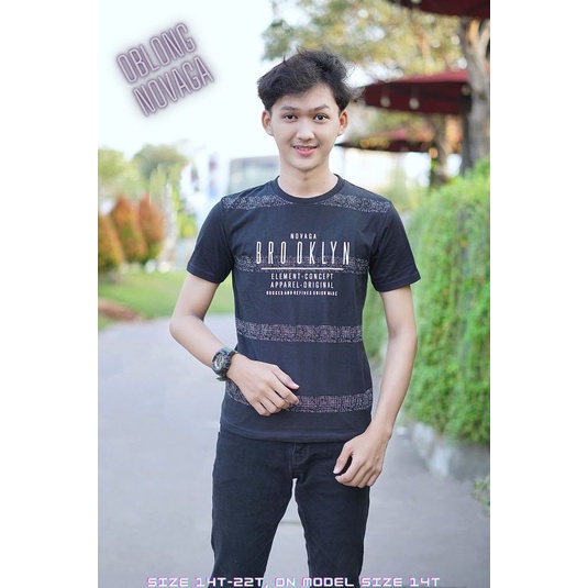 BAJU ATASAN ANAK TANGGUNG // KAOS OBLONG REMAJA BY NOVAGA