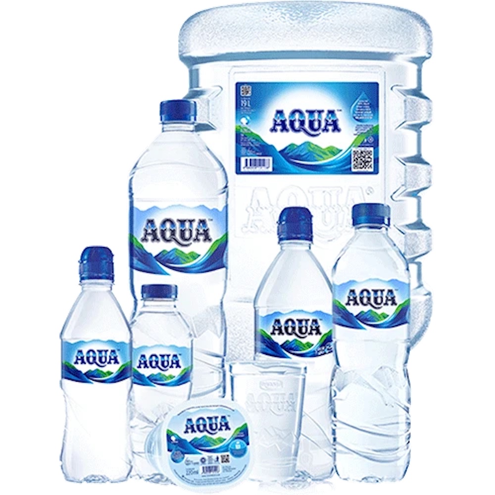 

AQUA Air Mineral Kemasan Ekonomis 600 ml [1 Dus x 24 Pcs]