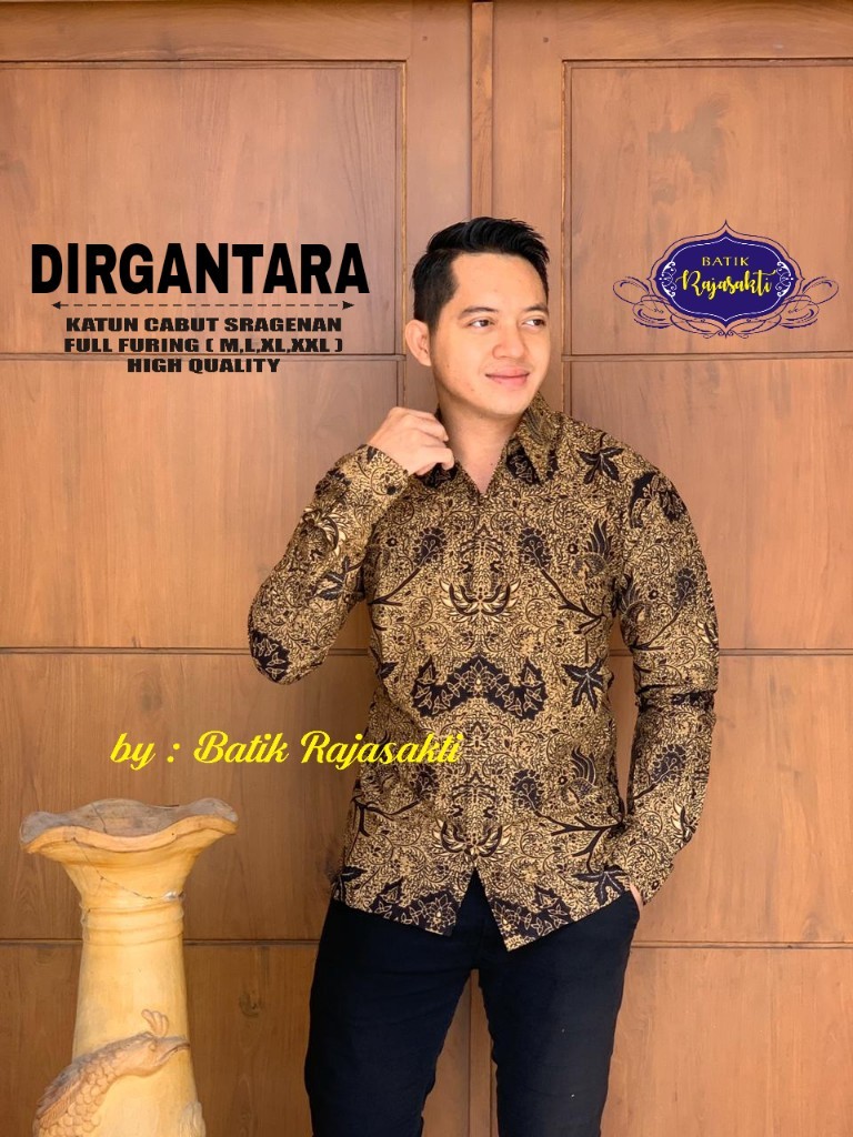 Kemeja Batik Tradisional Slimfit Original Seno Estu.