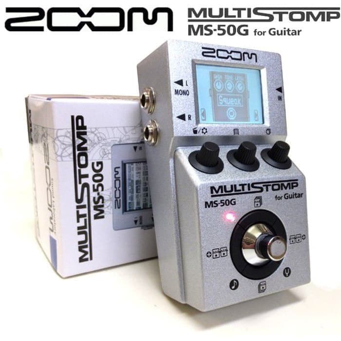 Zoom MS50G / MS 50G / MS-50G Multi Stompbox Pedal Efek Gitar