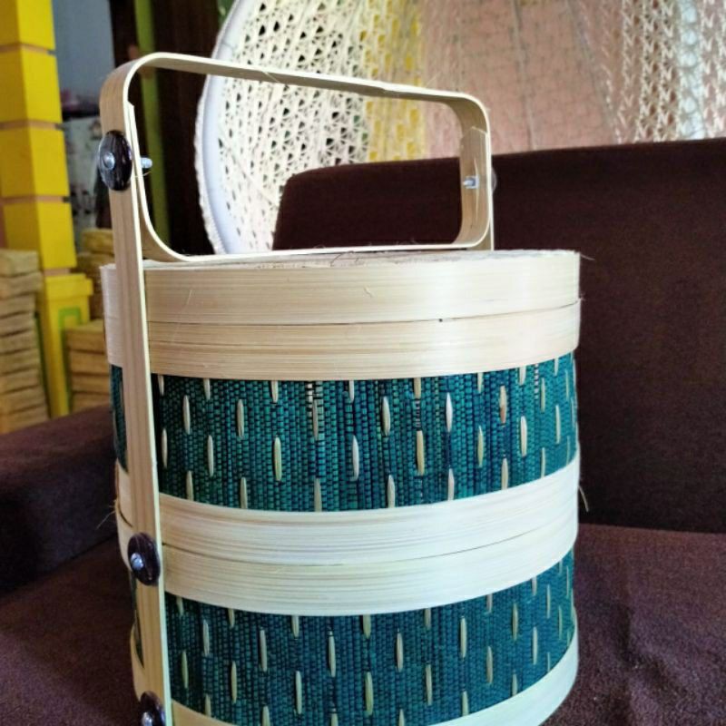 

hampers rantang bambu anyaman mendong/padi