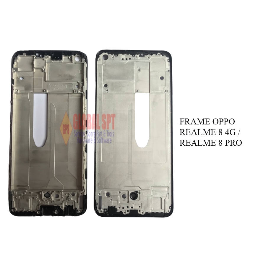 FRAME REALME 8 4G / TULANG TENGAH / BEZZEL MIDDLE REALME 8 PRO 4G