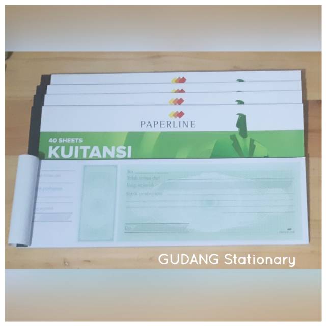 Kuitansi Medium 1 Ply 40 Sheet PAPERLINE