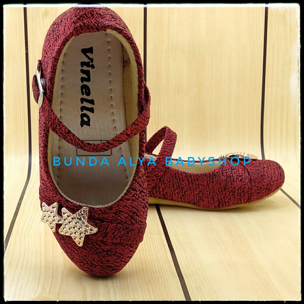 Sepatu Anak Perempuan 1 2 3 4 5 6 Tahun MERAH Casual - Sepatu Pesta Anak CEWEK Casual Size 22 - 35